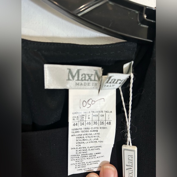 MaxMara virgin wool dress BNWT - size M/L - Picture 5 of 7